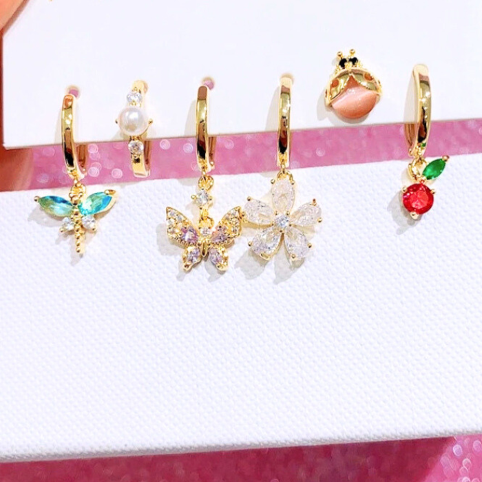 LOVEBUG Butterfly Dragonfly Ladybug Earrings
